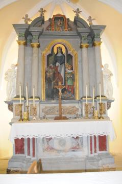 Oltar s sliko Toneta Kralja